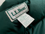80s LL Bean Puffer Vest XL ForestGreen