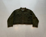 70s Levi’s Corduroy Trucker Jacket 50 Olive