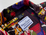 Vintage DAVID CAREY “Dia de Muertos” Opencollar Shirt L