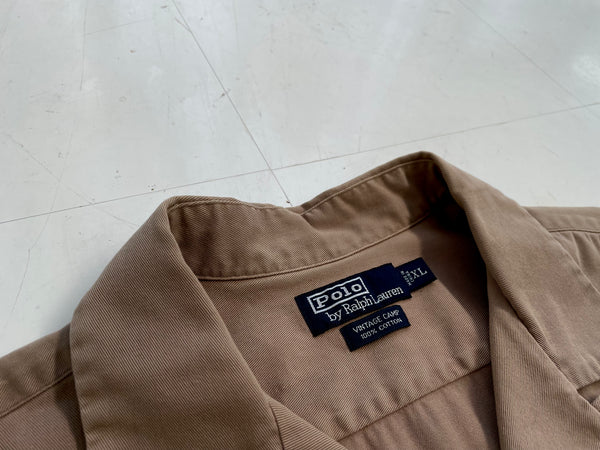 90s Polo RalphLauren VINTAGE CAMP PalmTree Loop ShirtXL – NO BURCANCY
