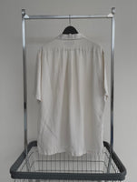 90s Vintage RalphLauren CALDWELL OpenCollar Shirt L White