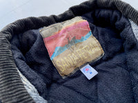 90s SANTAFE TRAIL Ombré Wool Jacket M Black&White